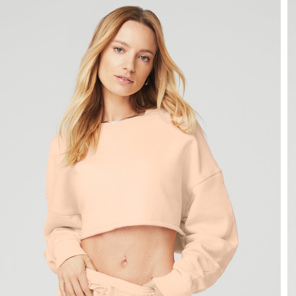 Alo Yoga EXTREME CROP CREW NECK